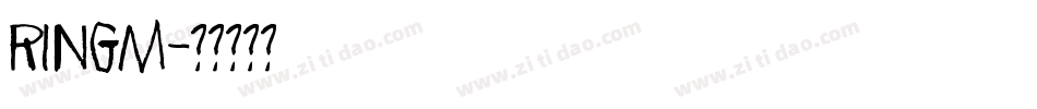 RINGM字体转换