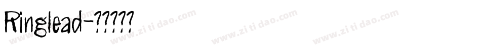 Ringlead字体转换