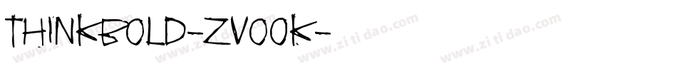 ThinkBold-ZVo0K字体转换