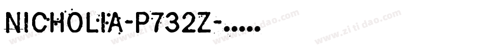 Nicholia-p732Z字体转换