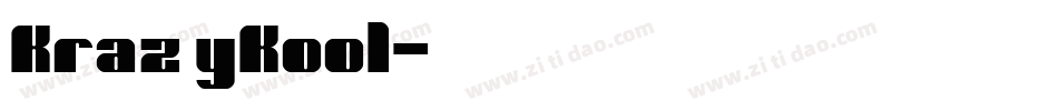 KrazyKool字体转换