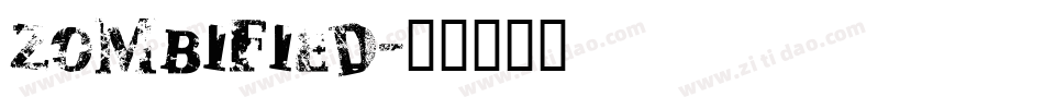 Zombified字体转换