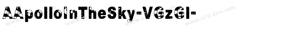 AApolloInTheSky-VGzGl字体转换