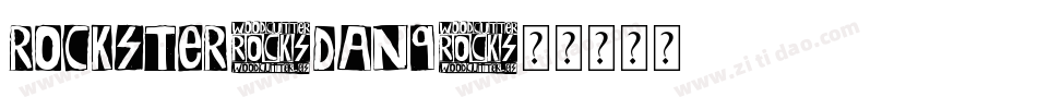 Rockster-DAn9字体转换