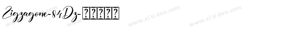 Zigzagone-84Dz字体转换 Zigzagone-84Dz字体转换