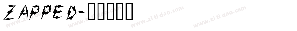 zapped字体转换