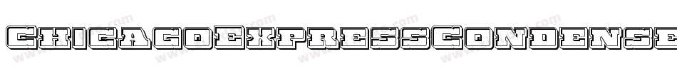 ChicagoExpressCondensed-omAz字体转换