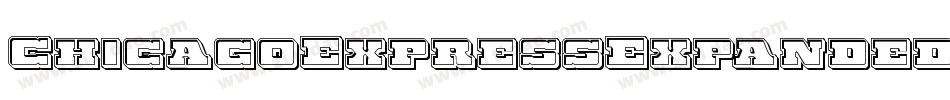 ChicagoExpressExpanded-alw9字体转换