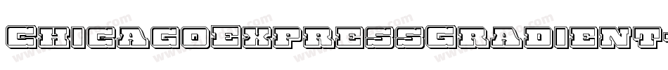 ChicagoExpressGradient-O4m3字体转换