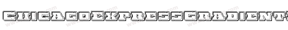 ChicagoExpressGradientItal-ZD5K字体转换