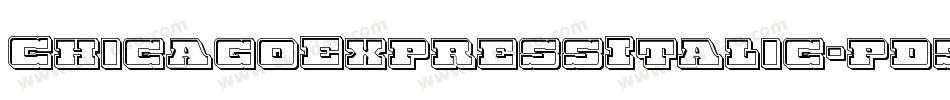 ChicagoExpressItalic-pd5Z字体转换