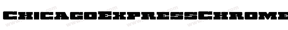 ChicagoExpressChromeItalic-gYX6字体转换