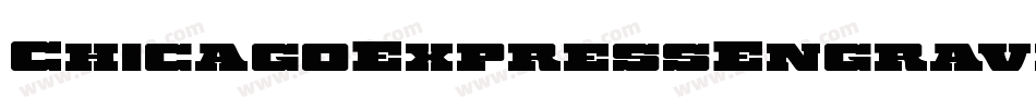 ChicagoExpressEngraved-eBPB字体转换