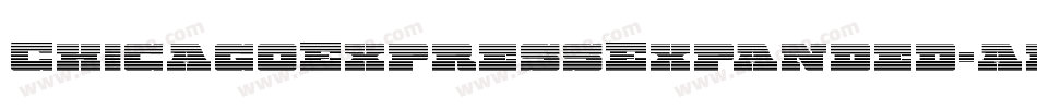 ChicagoExpressExpanded-alw9字体转换