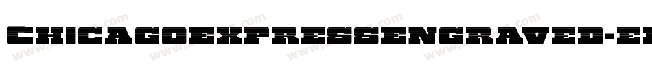 ChicagoExpressEngraved-eBPB字体转换
