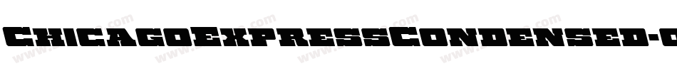 ChicagoExpressCondensed-omAz字体转换