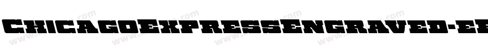 ChicagoExpressEngraved-eBPB字体转换