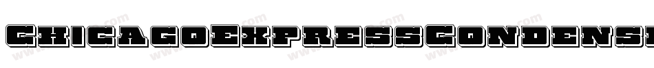 ChicagoExpressCondensed-omAz字体转换
