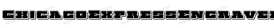 ChicagoExpressEngraved-eBPB字体转换