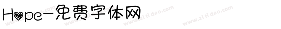 Hope字体转换