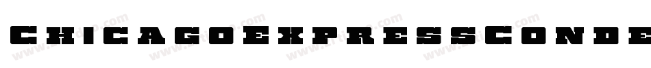 ChicagoExpressCondensed-omAz字体转换