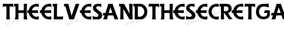 TheElvesAndTheSecretGarden-M89J字体转换 TheElvesAndTheSecretGarden-M89J字体转换
