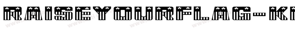 RaiseYourFlag-KrOA字体转换