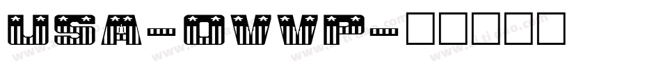 Usa-OvVp字体转换