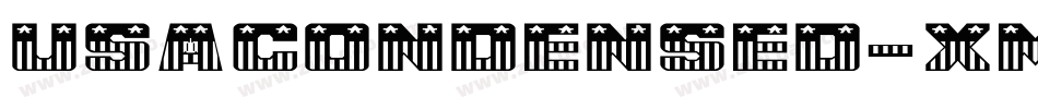 UsaCondensed-xm3q字体转换