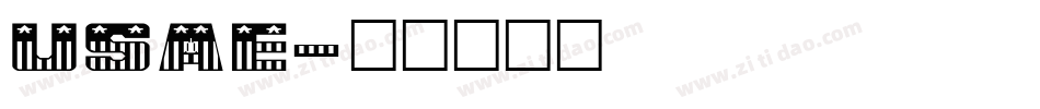 usae字体转换