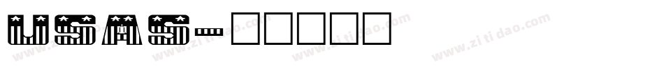 usas字体转换