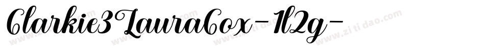 Clarkie3LauraCox-1l2g字体转换