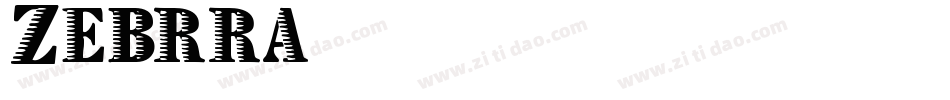 Zebrra字体转换