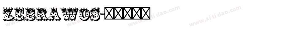 ZebrawOS字体转换