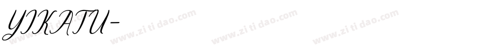 YIKATU字体转换