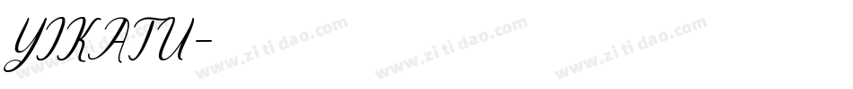 YIKATU字体转换