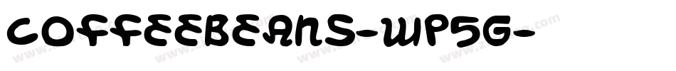 CoffeeBeans-Wp5G字体转换