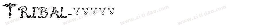 Tribal字体转换