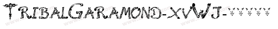 TribalGaramond-xvWj字体转换