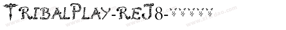 TribalPlay-reJ8字体转换