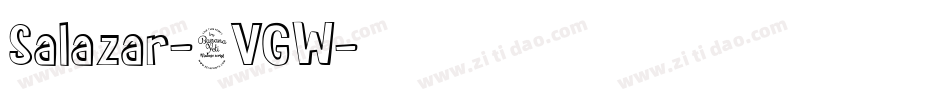 Salazar-4VGW字体转换