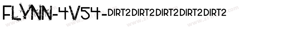 Flynn-4v54字体转换