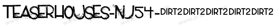TeaserHouses-nj54字体转换