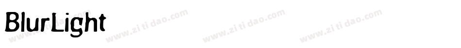 BlurLight字体转换