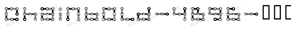 Chainbold-4Bg6字体转换