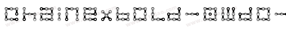 Chainexbold-0Wdo字体转换