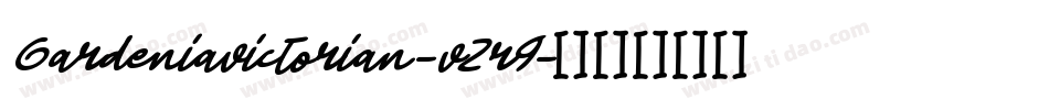 Gardeniavictorian-v2r9字体转换