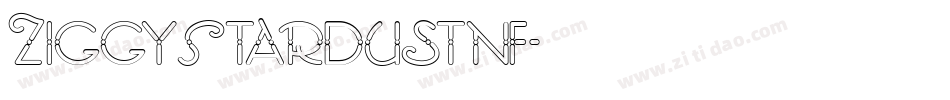 ZiggyStardustNF字体转换