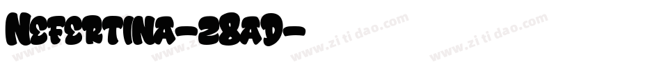 Nefertina-z8aD字体转换