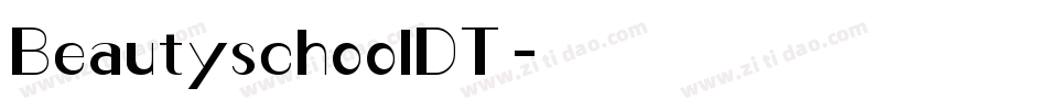 BeautyschoolDT字体转换
